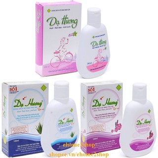 Dung Dịch Vệ Sinh Phụ Nữ Dạ Hương 100ml Với Ba Dòng Sản Phẩm shopee.vn/ehome2shop.