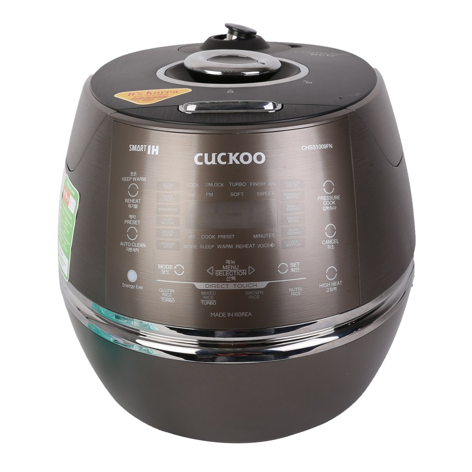 Nồi cơm áp suất điện từ Cuckoo CRP-CHSS1009FN