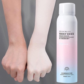 XỊT CHỐNG NẮNG Trắng da, Nâng Tone, chống thấm nước MAYCREATE 150ml - chính hãng