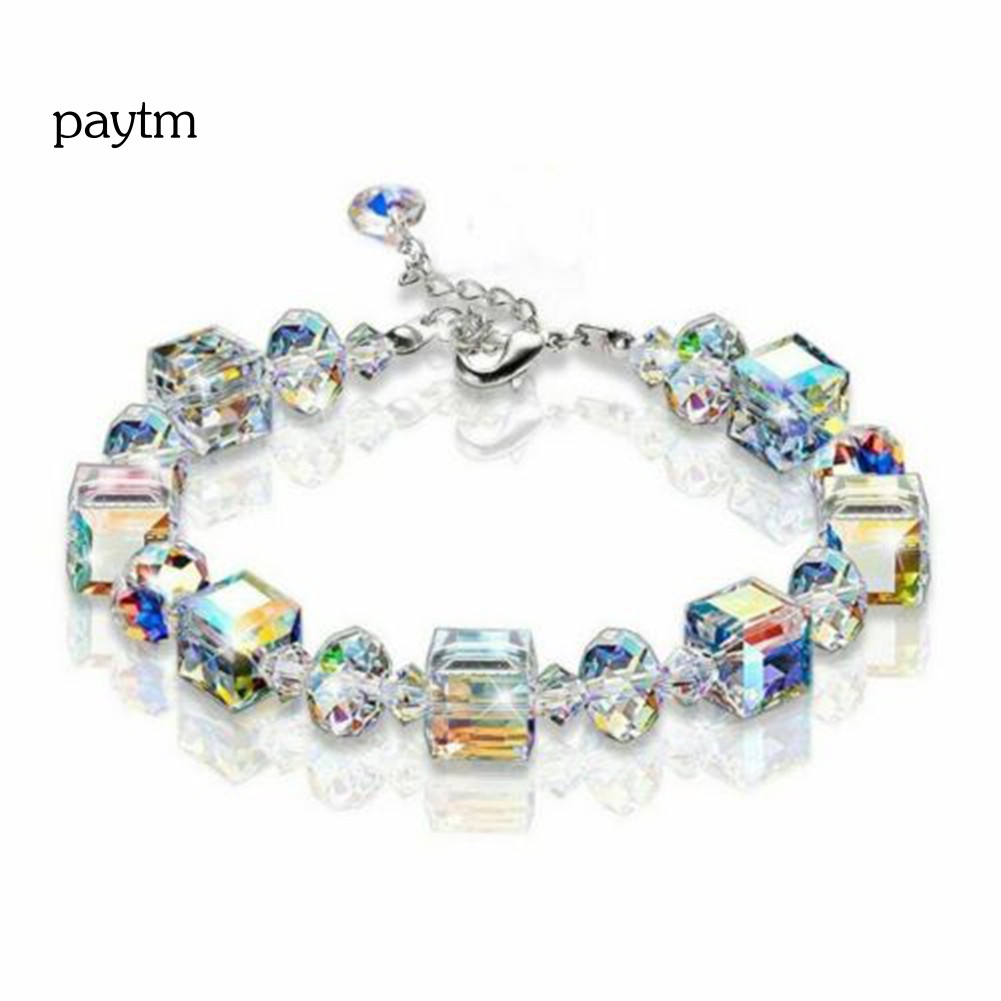 Vòng tay phối hạt thiết kế thanh lịch cho nữ | BigBuy360 - bigbuy360.vn