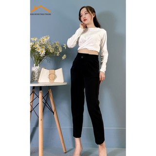 Quần Baggy Cạp Bèo 2 Màu
