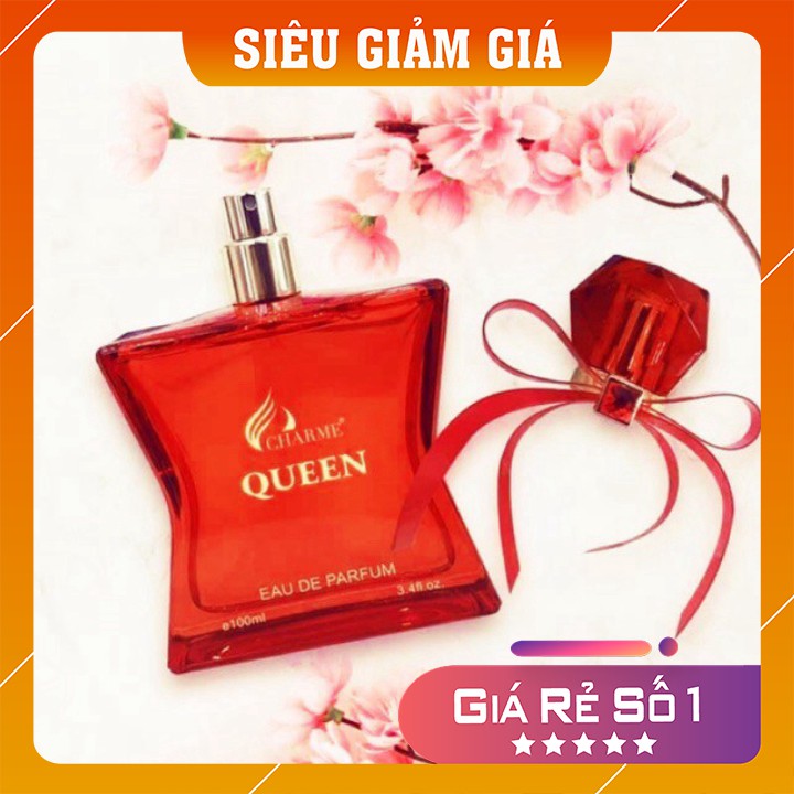 [FreeShip – Xả kho] NƯỚC HOA CHARME QUEEN 100ML, NƯỚC HOA CHÍNH HÃNG GIÁ RẼ