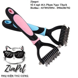 LƯỢC GỠ RỐI LÔNG CAO CẤP CHO CHÓ Mèo