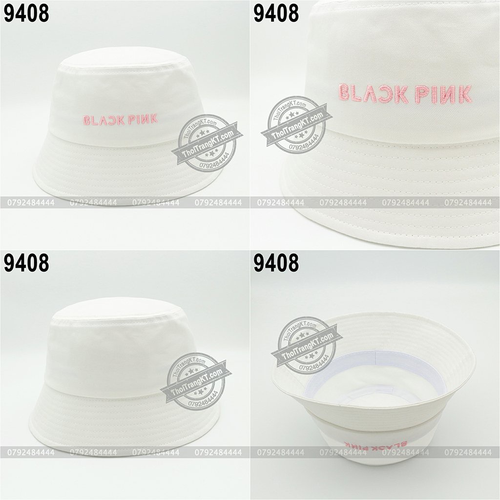 Combo 2 Nón BLACK_PINK Trắng