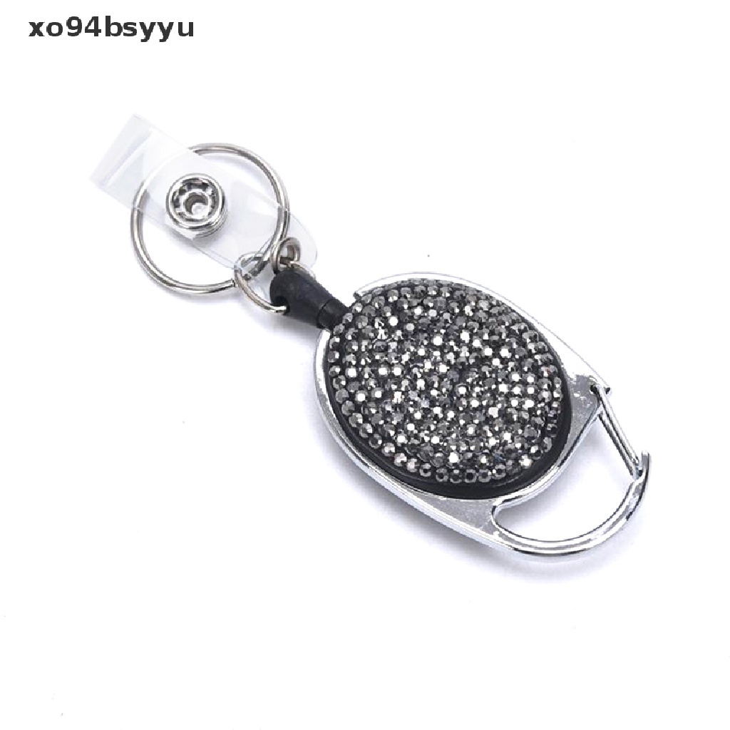 Móc Khóa Dây Rút Xo94Bsyu Có Kẹp Giữ Thẻ ID / Dây Nịt / Túi Xách