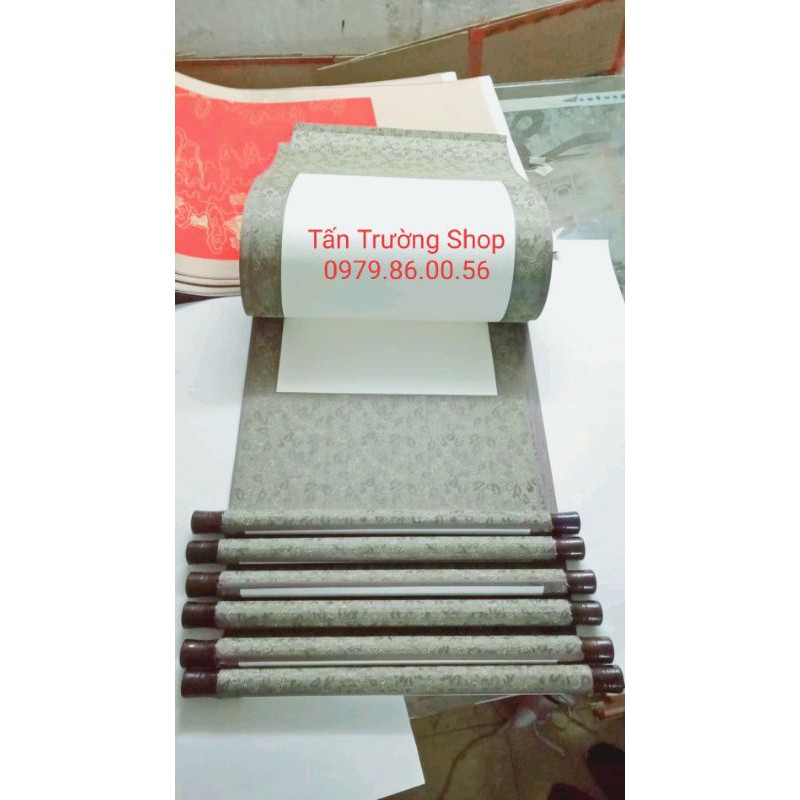 Biểu lụa viết thư pháp kt 40*180