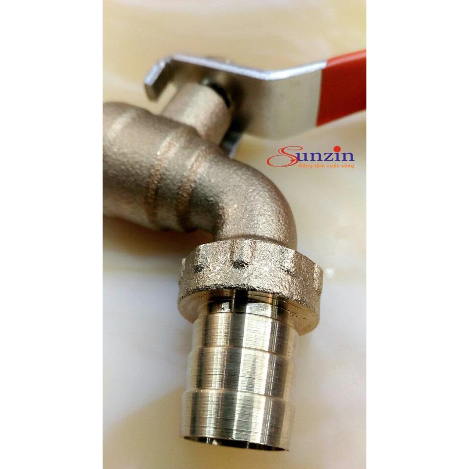 Vòi hồ thân đồng Sunzin - ren ngoài 20mm