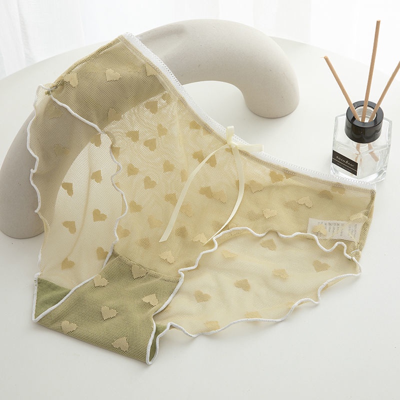 Quần Lót Cotton Phối Ren Cho Bé Gái