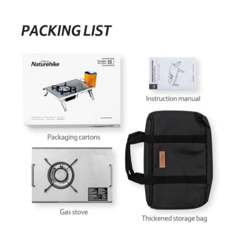 Bếp gas để bàn Glamping NatureHike NH20RJ001