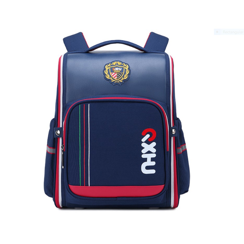Ba lô học sinh cấp 1&2 siêu nhẹ chống gù chống nước cao cấp phong cách châu âu