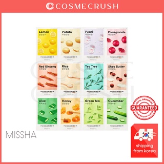 (Hàng Mới Về) Bộ 5 Mặt Nạ Dưỡng Da Missha Airy Fit 8 Loại // MISSHA Airy Fit Sheet Mask 5PCS