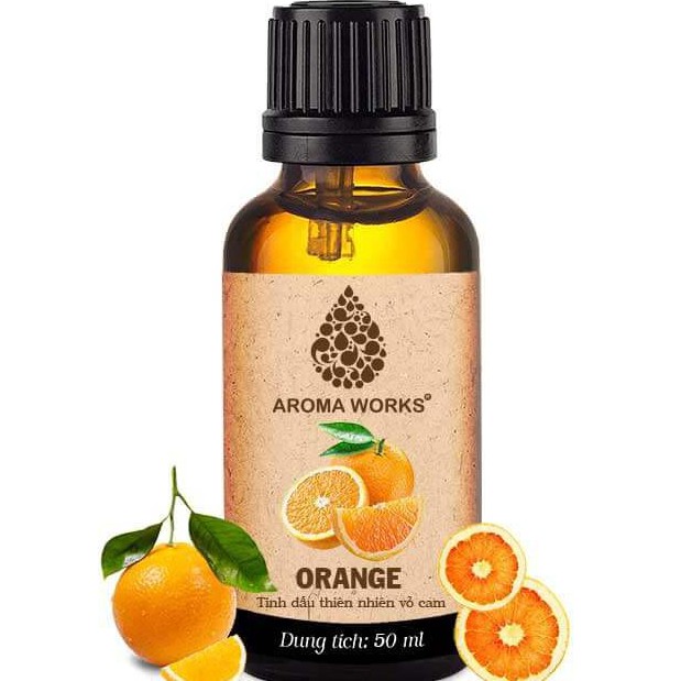 Tinh Dầu Thiên Nhiên Vỏ Cam Aroma Works Essential Oils Orange