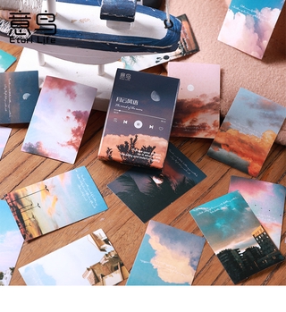 Set 30 miếng dán trang trí sổ lưu niệm