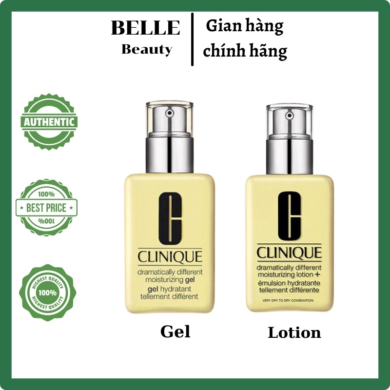 Kem dưỡng ẩm Dramatically Diferent Moisturizing Gel/Lotion Clinique 125ml