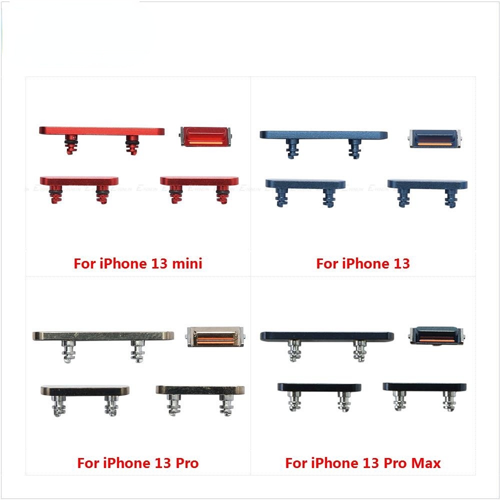 Bộ Nút Công Tắc Tắt/ Mở/ Tắt/ Âm Lượng Thay Thế Chuyên Dụng Cho iPhone 13 mini 13 Pro Max