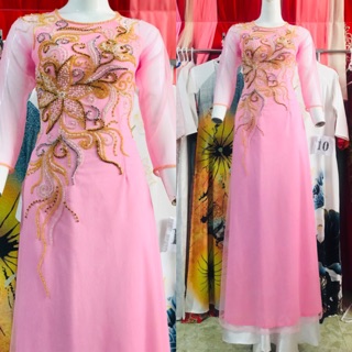 Áo dài chiffon 4 tà