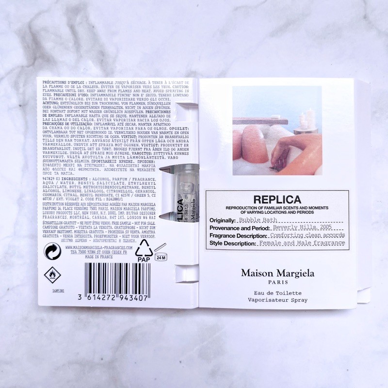 Vial nước hoa Replica Bubble Bath EDT 1.2ml | BigBuy360 - bigbuy360.vn