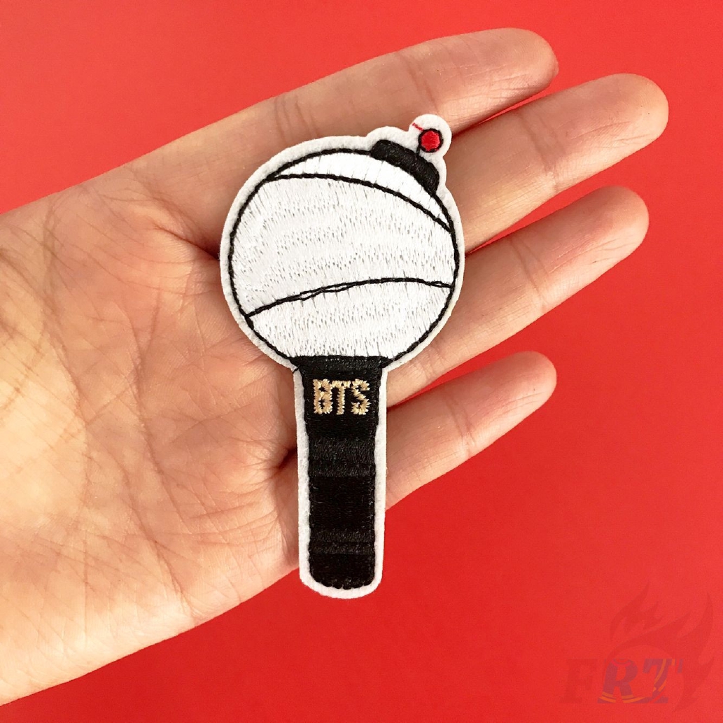 Miếng dán ủi họa tiết thêu phong cách BTS KPOP tiện dụng cho người hâm mộ