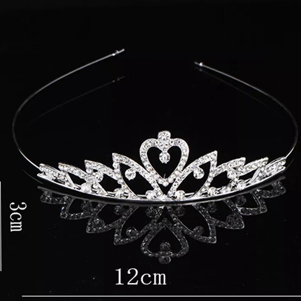 Bờm cài tóc vương miện size L nhiều mẫu Song An Eco