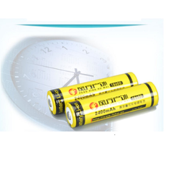 Pin  sạc 18650 dung lượng 2400MAh màu vàng - 18650 400kv 1000kv