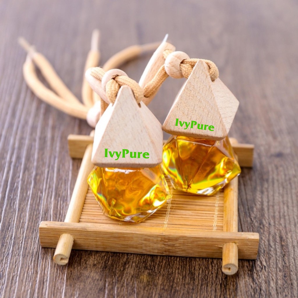 Tinh Dầu TRẦM HƯƠNG Treo Xe ô tô, Treo Phòng Làm Việc - Tinh Dầu IvyPure Nguyên Chất Trị Bệnh và Khử mùi