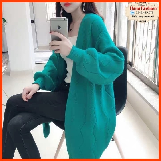 Áo khoác cadigan 🌈FREESHIP🌈 Áo len cadigan dáng dài loại 1