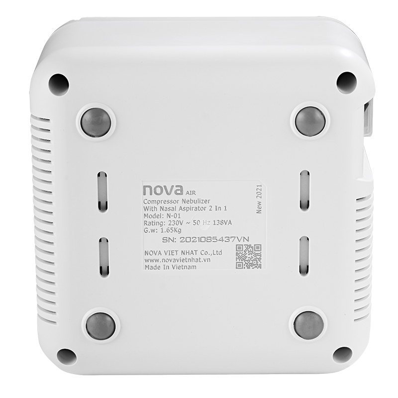 - Máy Xông Mũi Họng Và Hút Dịch Mũi NOVA  AIR N 01 Mẫu Mới