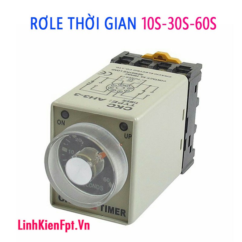 Role thời gian CKC  Timer 10s 30s 60s Kèm Đế .