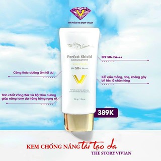 [ Chính hãng] Kem chống nắng The Story Vivian Hàn Quốc