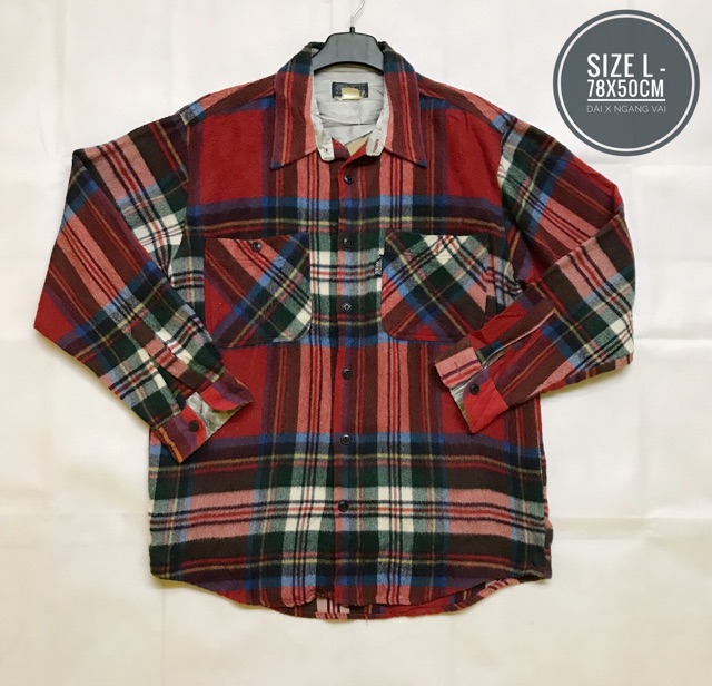 Áo Flannel Vintage Nhật - Hàn (Còn nhiều mẫu)