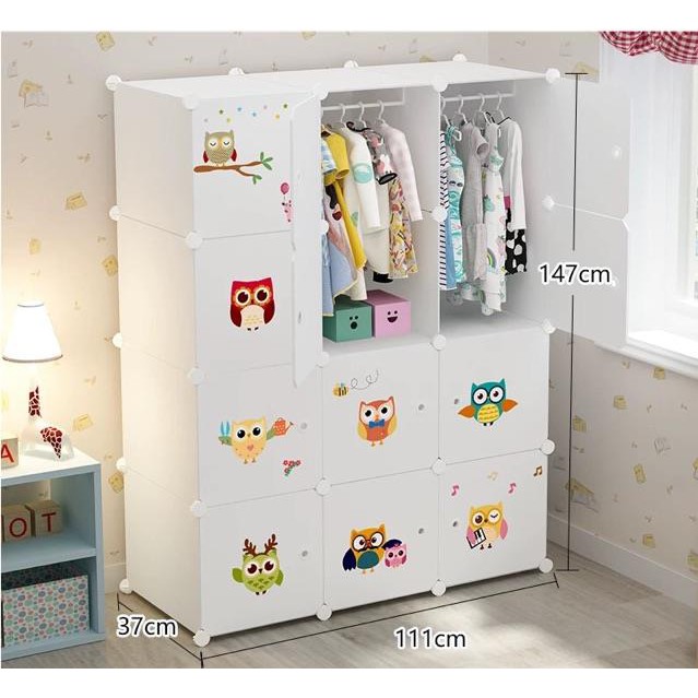 KHUYẾN MẠI Tủ nhựa ghép 12 ô thân sâu 47cm. Tặng 2 treo và 1 móc sườn. Mẫu trắng cửa đồ ăn siêu đẹp.