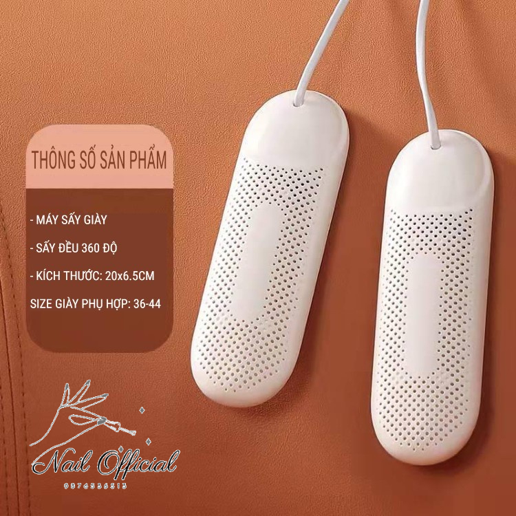 Máy Sấy Giày Làm Khô Khử Mùi Hôi Tất Vớ, Diệt Vi Khuẩn Cho Giày Của Bạn, Sấy siêu nhanh-CN04
