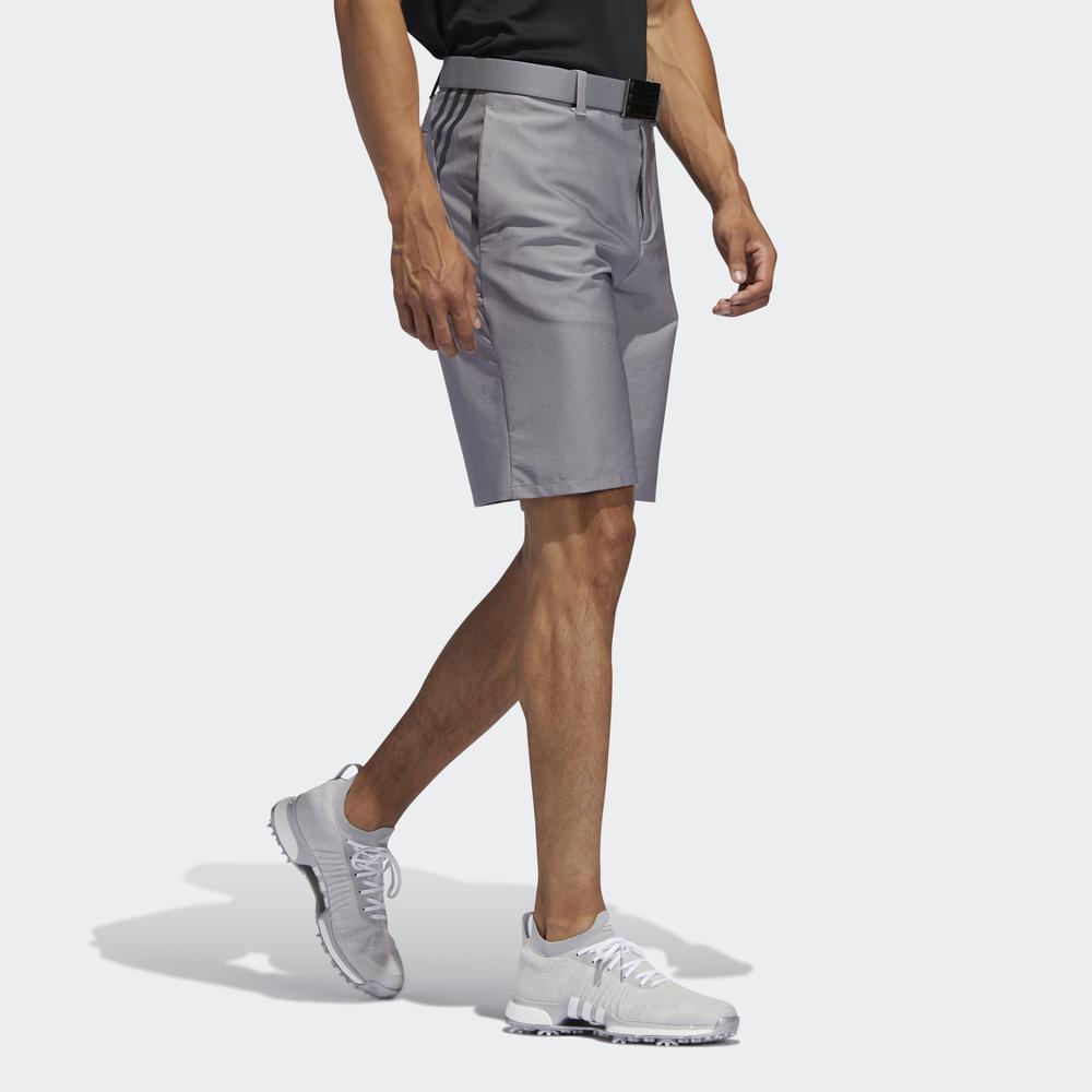 Quần Ngắn adidas GOLF Nam Quần short thi đấu Ultimate365 3 Sọc Màu xám FJ9879