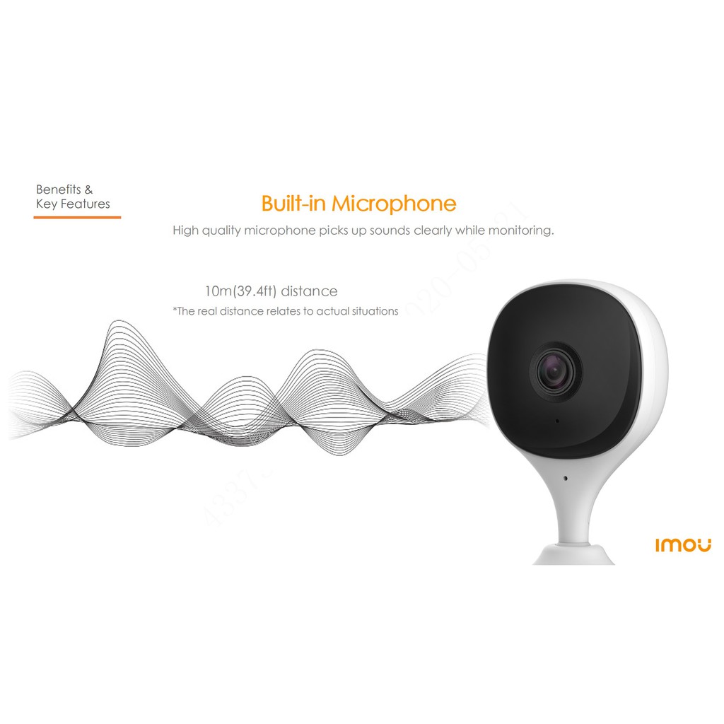 Camera Dahua Imou IP 2C Full HD 1080P & Nén H.265 Thông Minh Giám Sát Trẻ Em Tầm Nhìn Ban Đêm Tích Hợp Micro | BigBuy360 - bigbuy360.vn