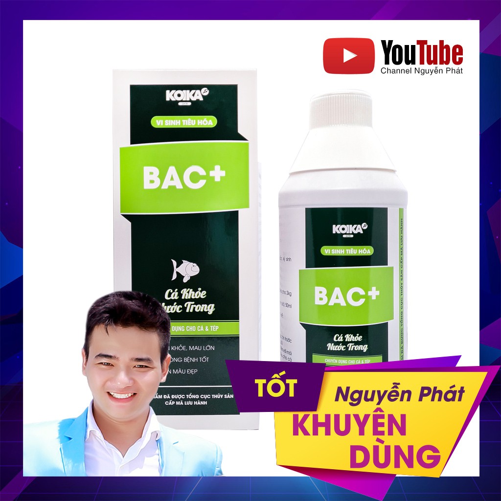 [Mã PET50K giảm Giảm 10% - Tối đa 50K đơn từ 250K] Vi sinh BAC+ 1 lít