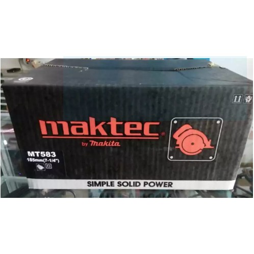 Máy cưa đĩa 184mm Maktec MT583 (Cam đen) - Makita