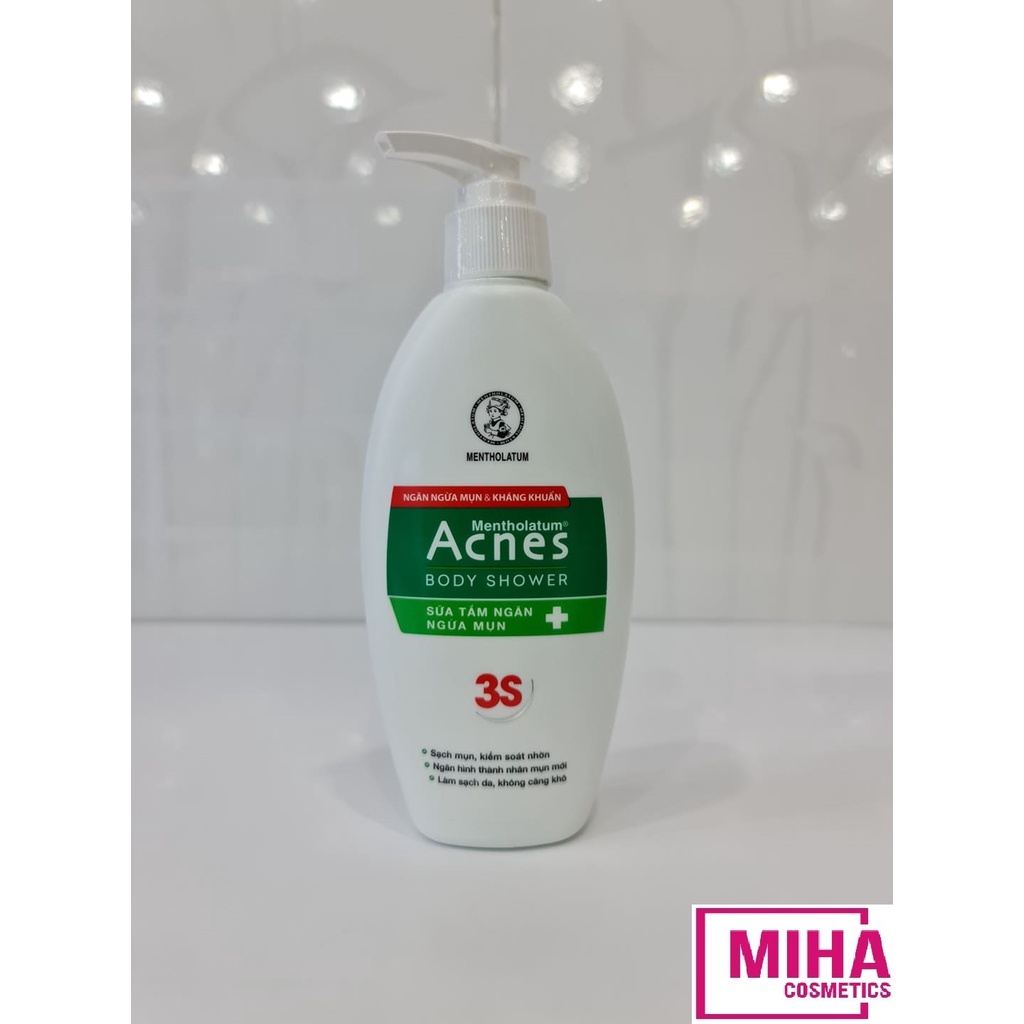 Sữa Tắm Kiểm Soát Nhờn Ngăn Ngừa Và Giảm Mụn Acnes Body Shower 180g