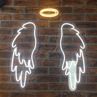 Đèn led neon đôi cánh