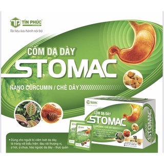 Stomac cốm dạ dày hỗ trợ giảm trào ngược, ợ nóng ợ chua