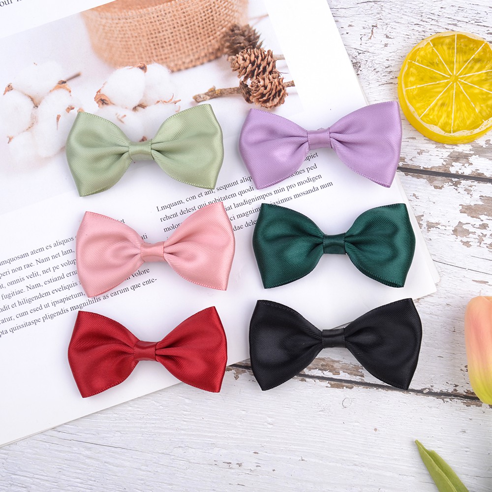 Kẹp tóc nơ KIDSBOWS bằng lụa satin mềm thời trang xinh xắn cho bé gái