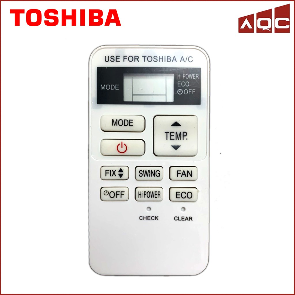 Điều Khiển Điều Hoà TOSHIBA - Remote Máy Lạnh TOSHIBA đa năng tổng hợp các mã [Chọn Mẫu]
