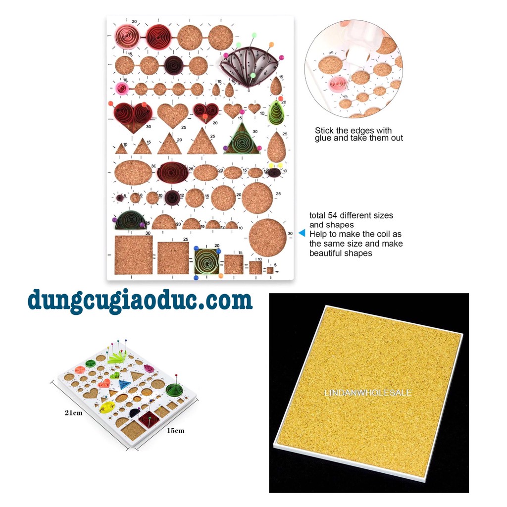 Thước đo quilling số - 01 chiếc