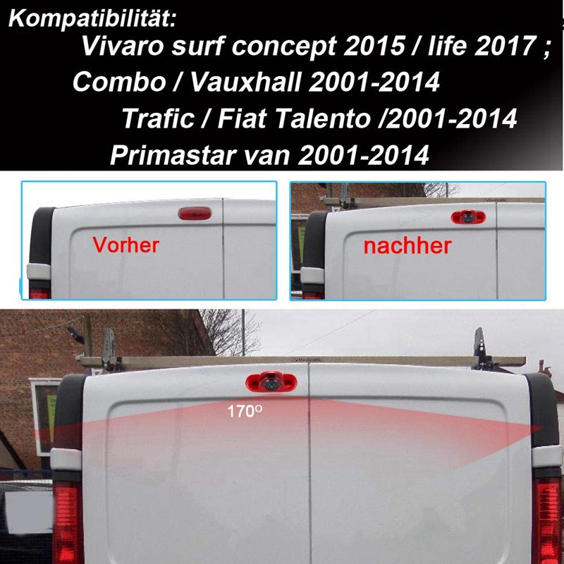 Camera Lùi Xe Cao Cấp Cho Renault Trafic 2001-2014 Opel / Vaxhall | BigBuy360 - bigbuy360.vn