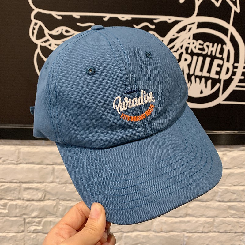 Mũ Lưỡi Trai Mềm Thêu Chữ Phong Cách Hàn Quốc Cho Nữ