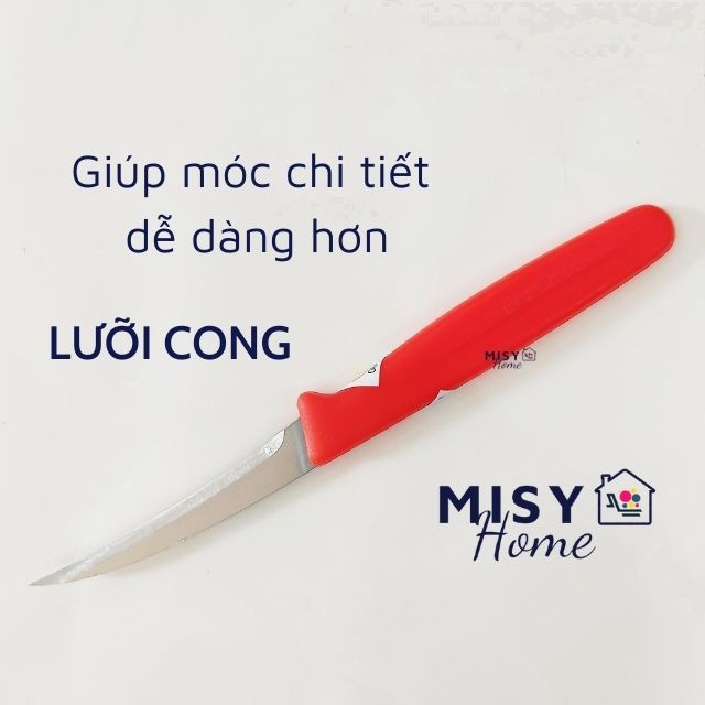 Bộ dao tỉa hoa quả chuyên nghiệp MISY HOME 3 7 8 12 chi tiết  tỉa  khắc rau củ dưa hấu múc trái cây mũi nhọn cực sắc bén