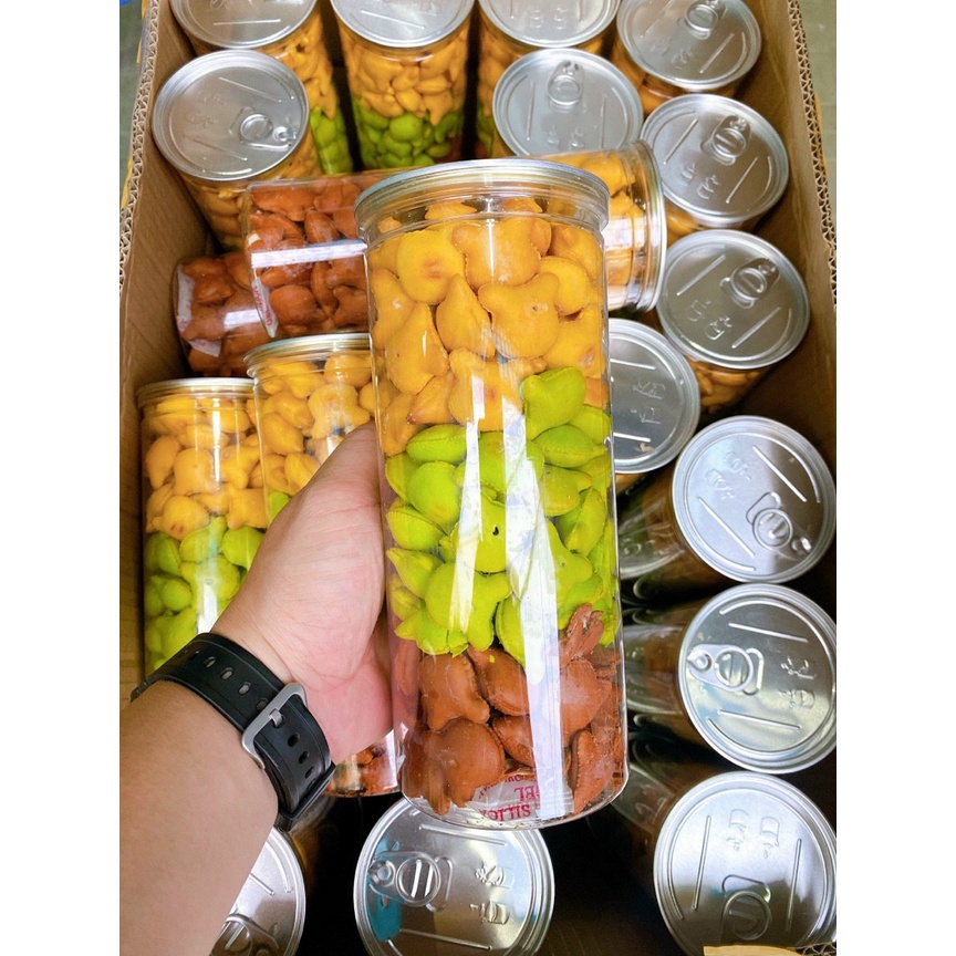 Bánh Gấu Nhân Kem mix 3 vị siêu ngon - 450 Gram
