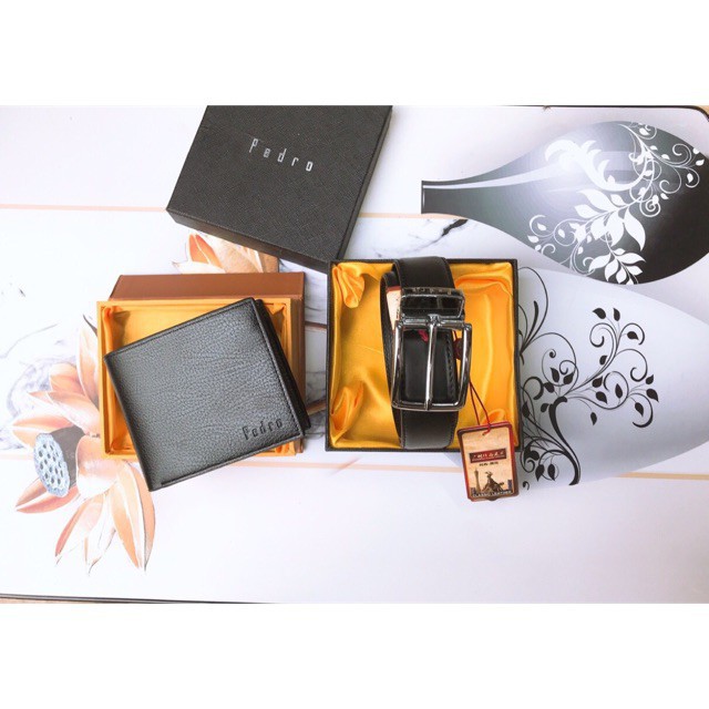 [SALE] Set thắt lưng tặng kèm ví TM012230