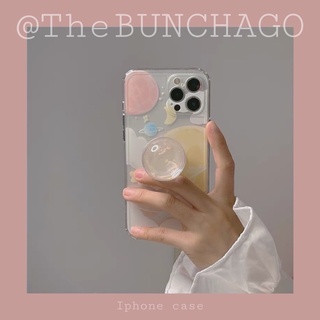 Ốp lưng iphone galaxy kèm popsocket tròn ☀️
