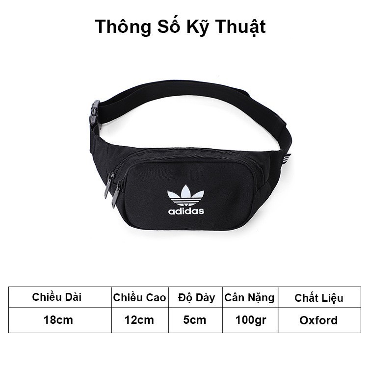 Túi đeo chéo nam, das DV2400 Tăng kèm găng tay chơi game chống mồ hôi, túi đeo hông nam nữ chống nước crossbody Oval bag