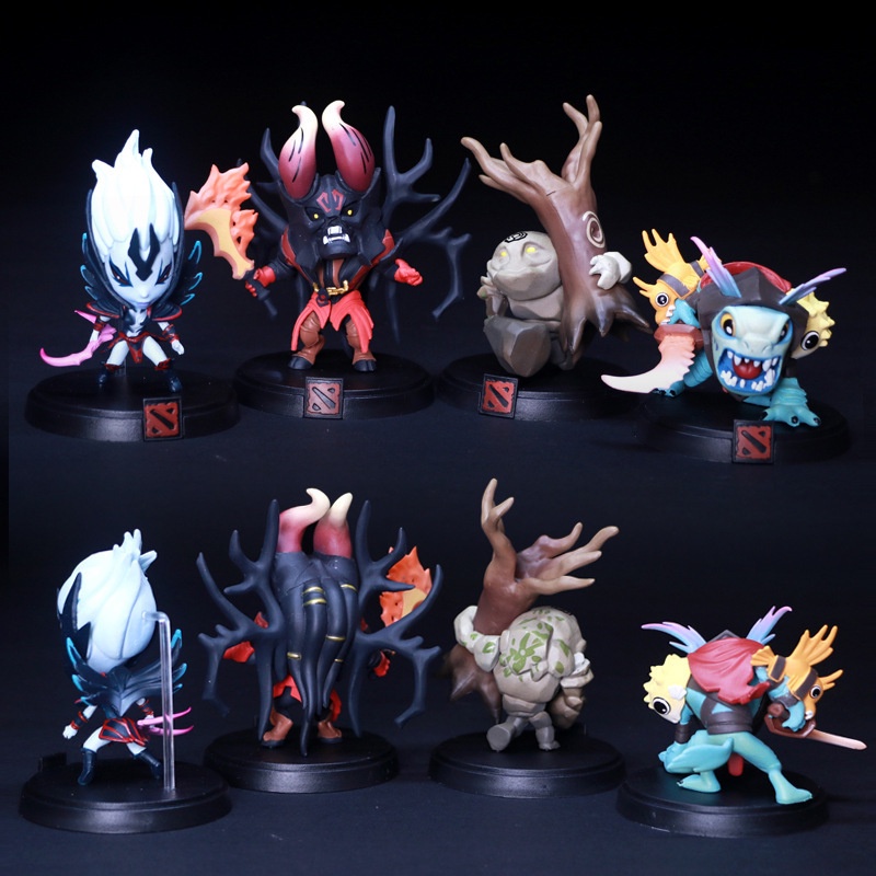 Mô hình tượng nhân vật champion tướng trong game Dota 2 Slark Doom Tiny Vengeful Spirit Kunkka figure